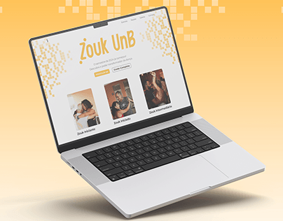 Zouk UnB Landing page