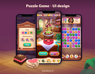 Puzzle game - UI Design