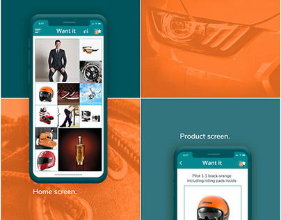 Want it - e commerce app