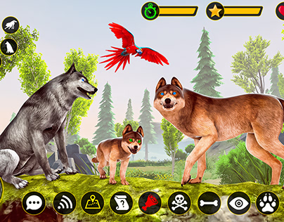 Wolf Simulator Game