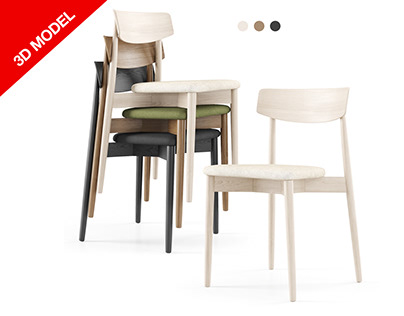 3d model Miniforms Claretta Chair