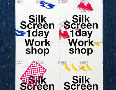 Silk screen 1 day workshop : silk screen