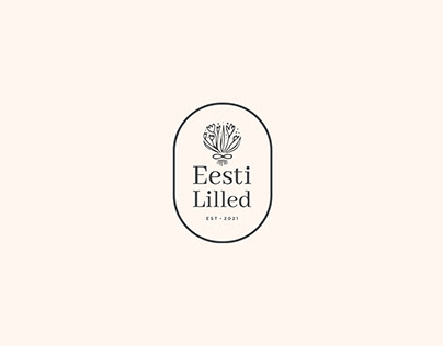 Eesti lilled visuaalne identiteet / Logo / E-pood