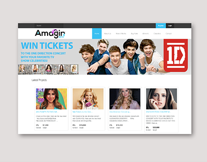 Amagin Website Design