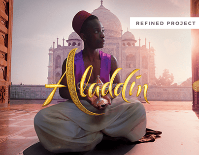 Advanced Art Direction - Aladdin Poster
