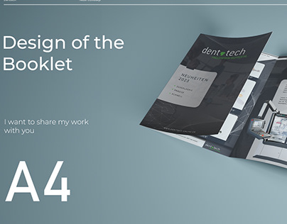 A4 booklet design