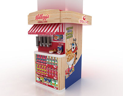 Kellogg's Cereal Cafe (Pillar Display)