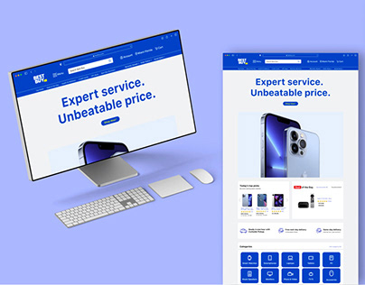 Best Buy Landing Page Redesign