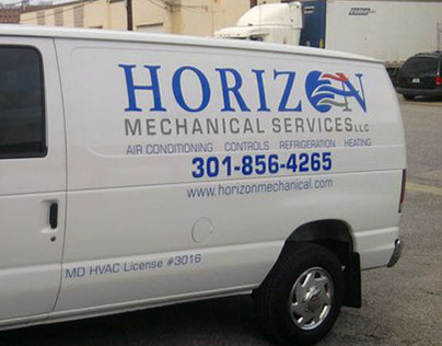 Horizon Mechanical Services Van Branding