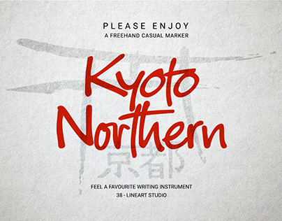 Kyoto Northern Font