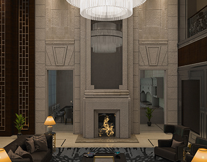 Neoclassical Living room