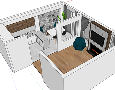 Privet Residence-3D modeling