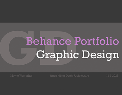 Graphic Design -Behance Portfolio