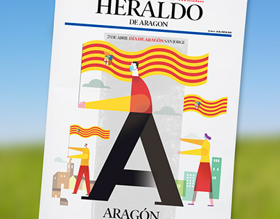 Ilustración de portada HERALDO 23 de abril 2021