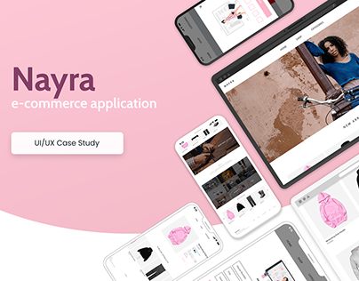 Nayra E-commerce App UI/UX Case Study