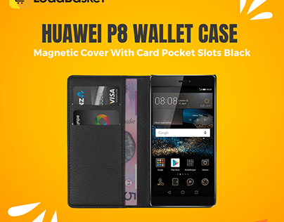 Huawei P8 Wallet Case
