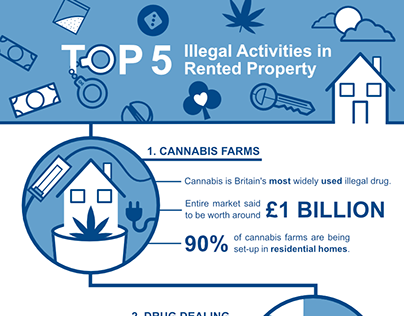 CIA Landlords - Illegal Activities infographic