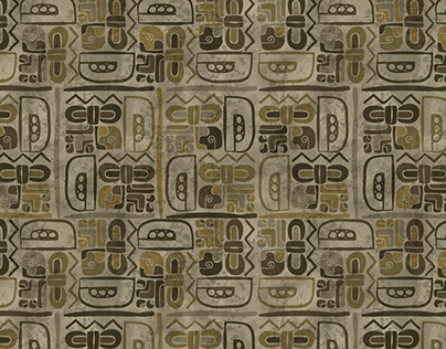 PRINT DESIGN INSPIRED IN MAYAN CODICES