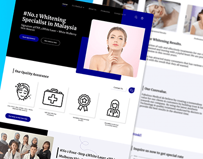 Ecommerce website Design | Skin Care Website