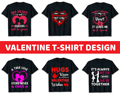 valentine t-shirt design