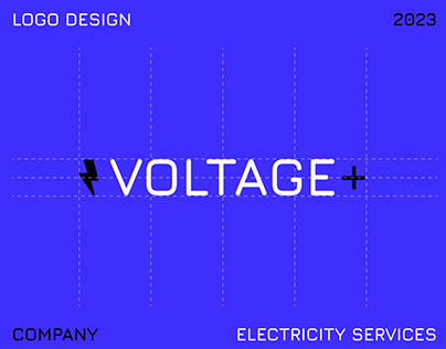 Logo Design | Brand Identity of company - Voltage+