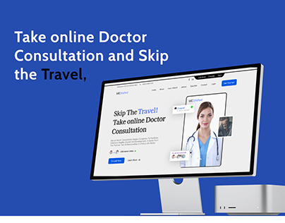 Doctor online consultation website UIUX