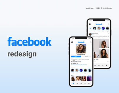Facebook app redesign