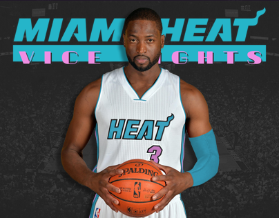Miami Heat - Vice Nights Alternate Design Project