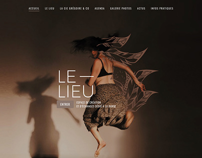Site web de la compagnie de danse Grégoire & Co