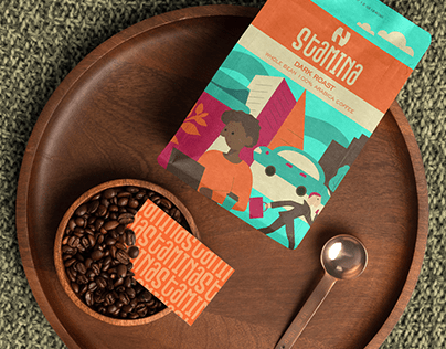 Stamina Cafeteria | Branding