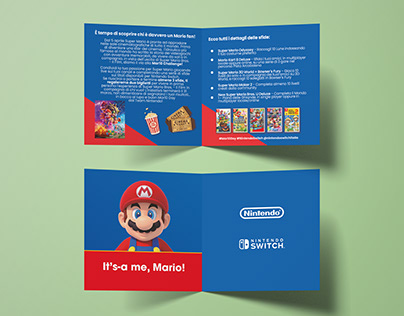 Card evento Super Mario - Nintendo