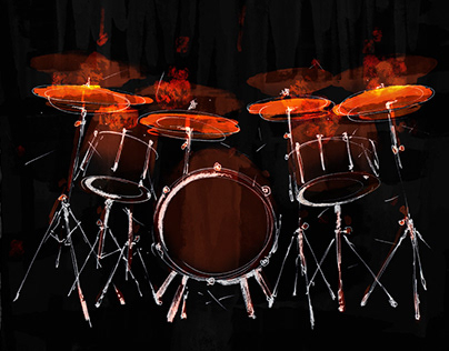 Drums, B1 poster