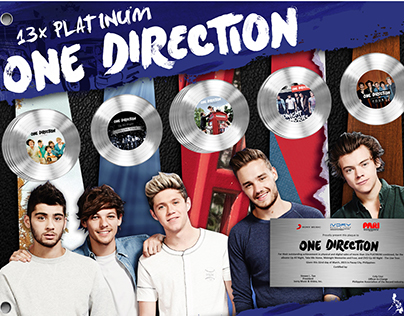 Multi-Platinum Award for One Direction