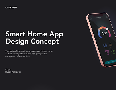 Smart Home App Design Concept
