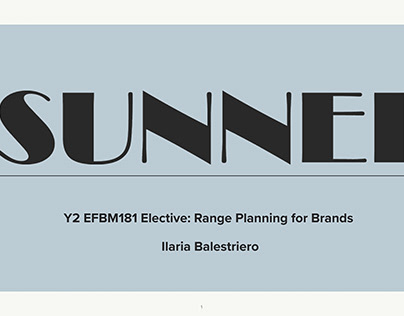 Range Planning for Brands Unit - Y2 University Project