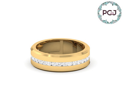A Best Weber Gold Ring For Men By PC Jeweller