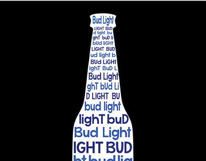 Bud Light Typography