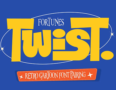 Retro Twist Display Font