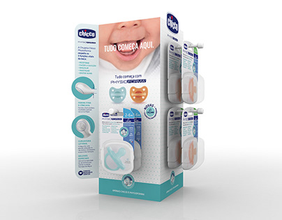 Display Stand / Chicco baby pacifiers