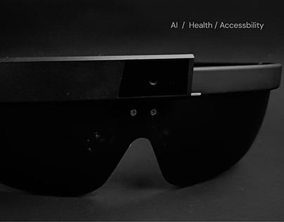 AI-powered assistive glasses for the blind - UX design