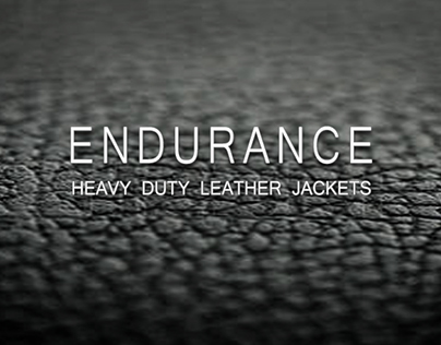 ENDURANCE - Heavy Duty Leather Jackets - Men Collection
