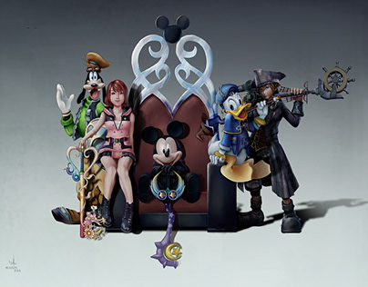 Kingdom Hearts fan art