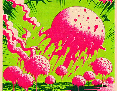 Nuclear Flamingoes Series