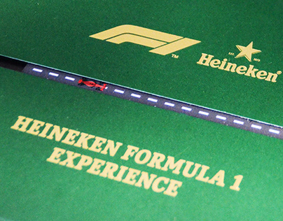 HEINEKEN FORMULA ! EXPERIENCE INVITATION DESIGN