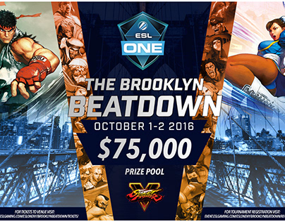 Brooklyn Beatdown (ESL One 2016) SFV Promotion