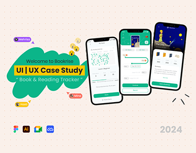 Book & Reading Tracker App | UI/UX Case Study