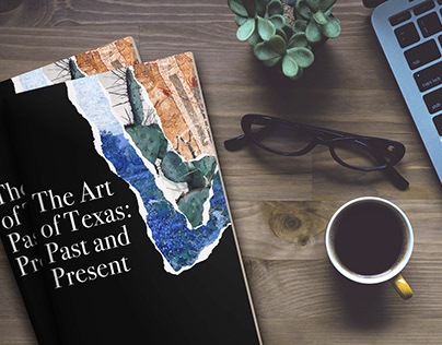 the art of texas: past and present book cover design