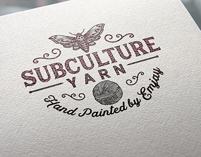Logo Design: Subculture Yarn