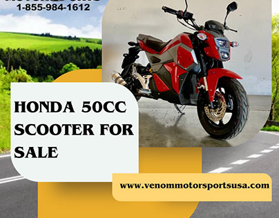Buy Honda 50cc Scooter for Sale | Venom Motorsports