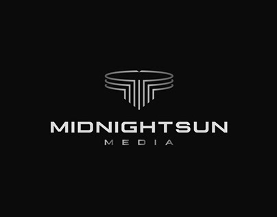 MIDNIGHTSUN media - Logo Design